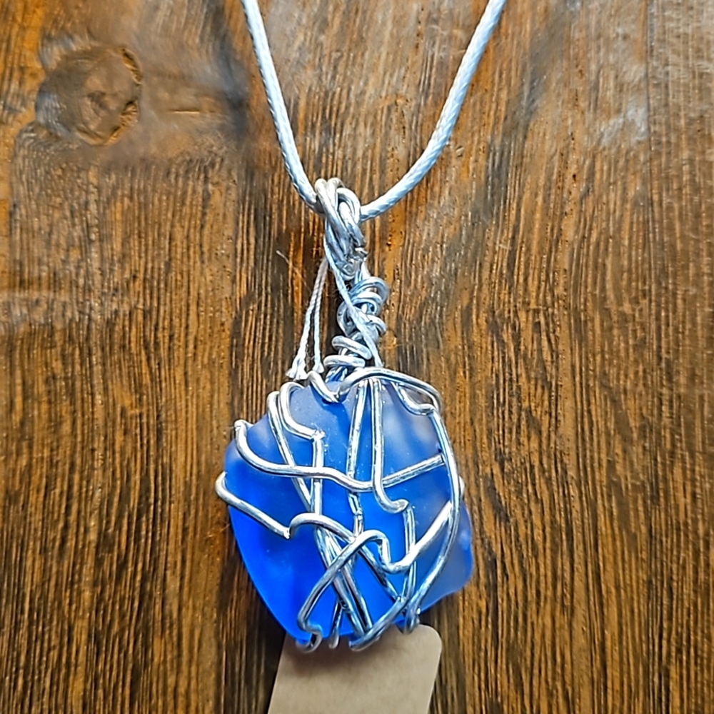 Handmade wire wrapped necklace